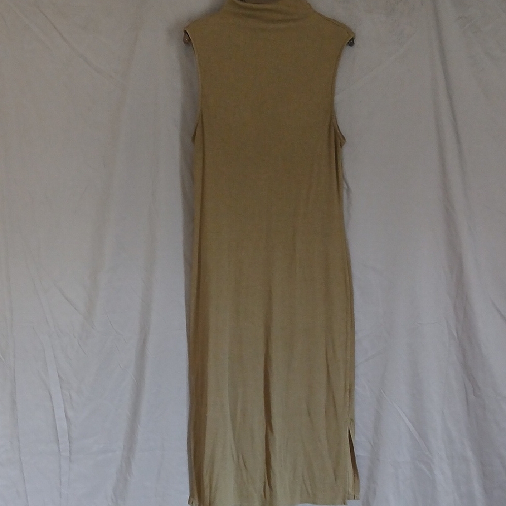 a new day High Neck Tan Maxi Dress